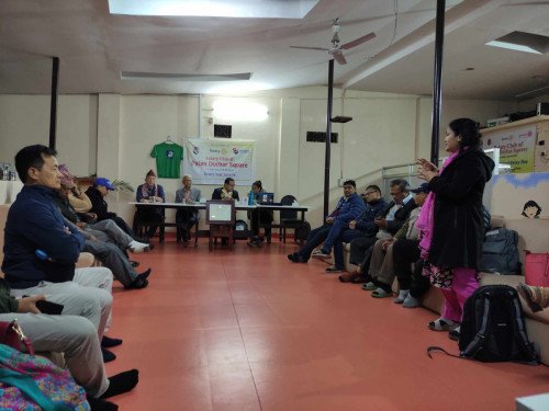 Presentation by Dr. Bernhard