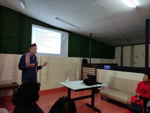 Presentation by Dr. Bernhard