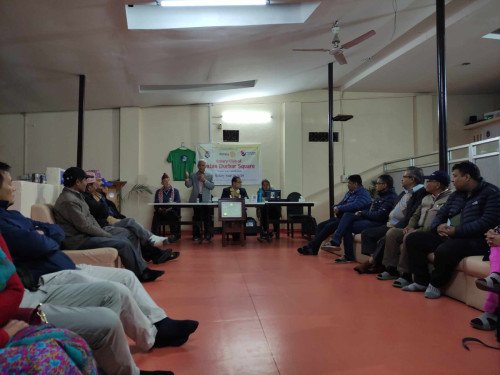 Presentation by Dr. Bernhard