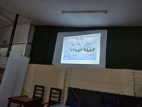 Talk Program on Earthquake Resistance - January 7