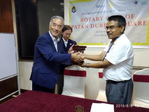 Joint Meeting with RC Osaka Oyada Japan